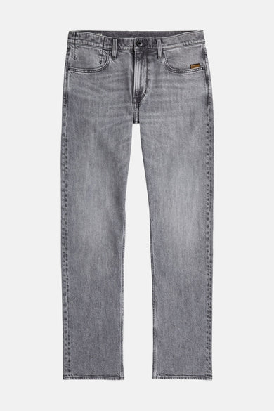 Denim gris moyen de G-Star RAW, avec une texture tissée subtile et des plis subtils.