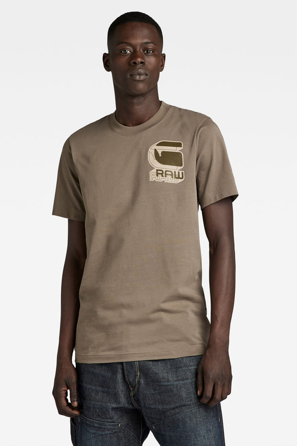 T-shirt (manches courtes) Brun - G-Star RAW