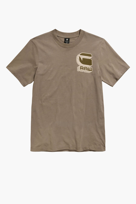 T-shirt (manches courtes) Brun - G-Star RAW
