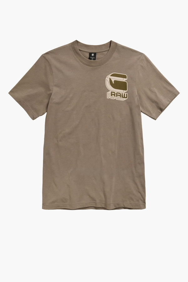 T-shirt (manches courtes) Brun - G-Star RAW