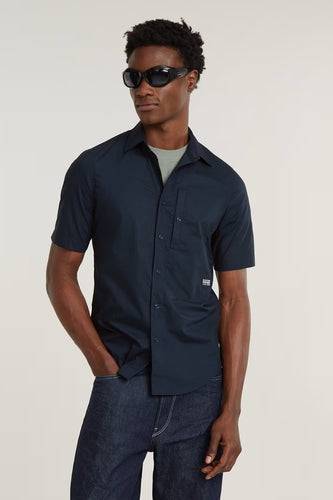 Chemise à manches courtes - noir
