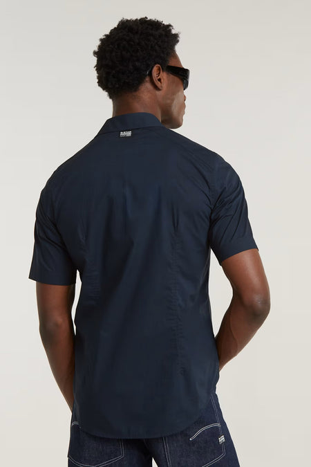 Chemise à manches courtes - noir