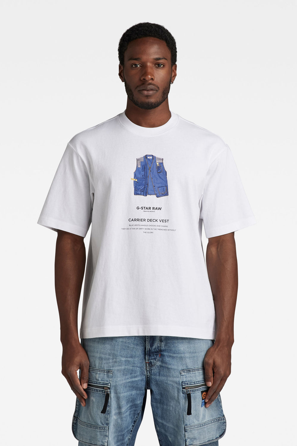 T-shirt (manches courtes) Blanc - G-Star RAW