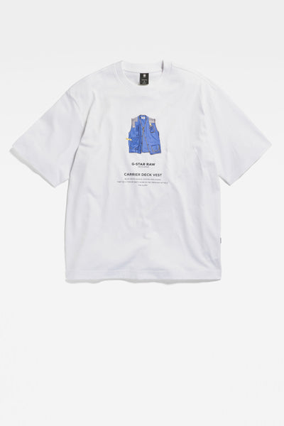 T-shirt (manches courtes) Blanc - G-Star RAW