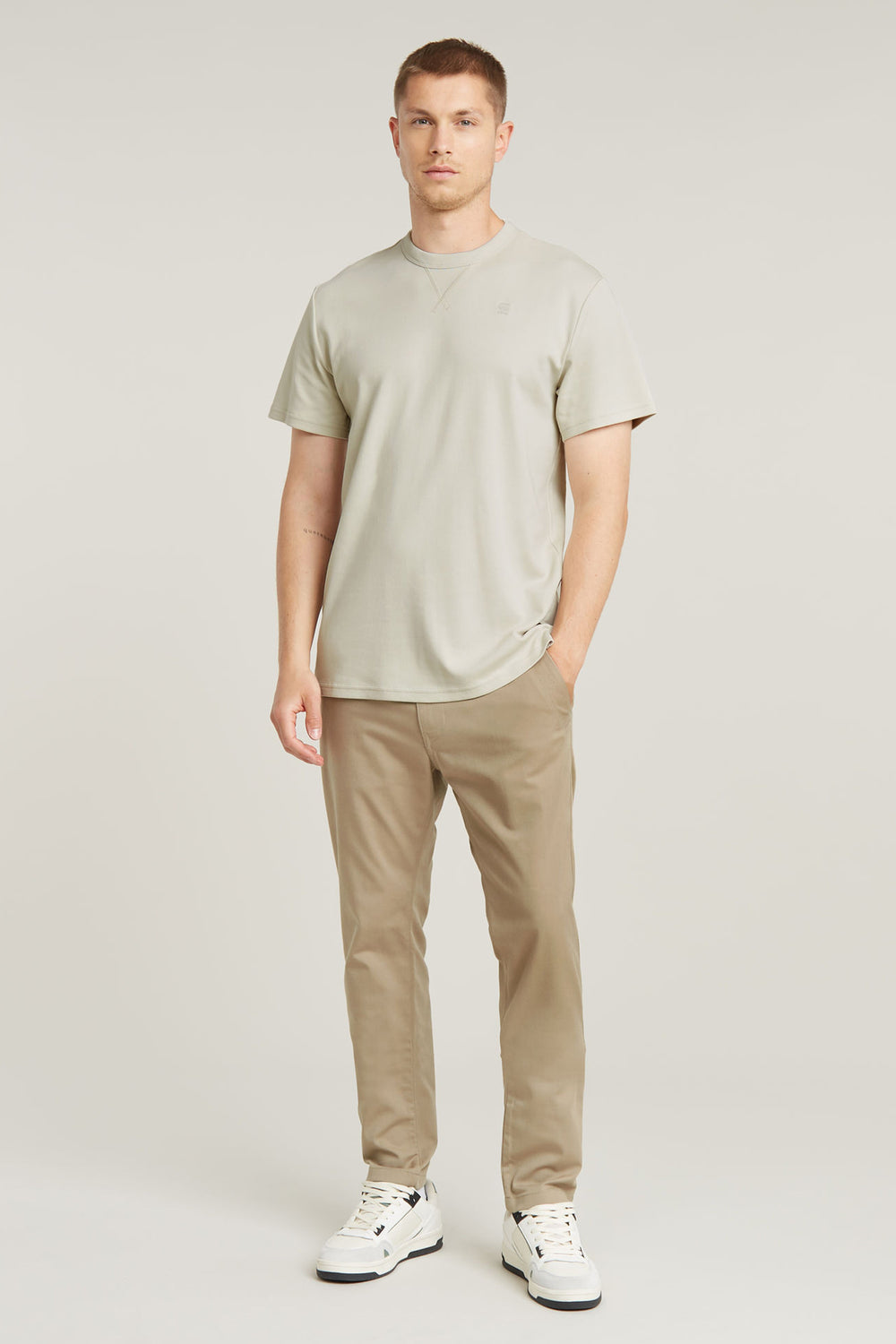 T-shirt (manches courtes) Écru - G-Star RAW