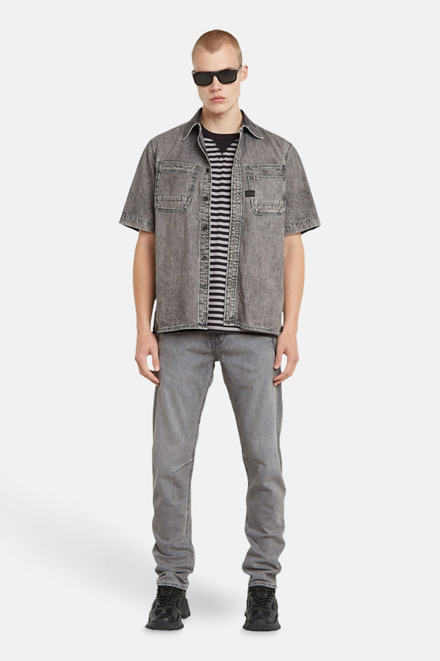 Chemise en jean - mid grey denim - G-Star RAW - 3