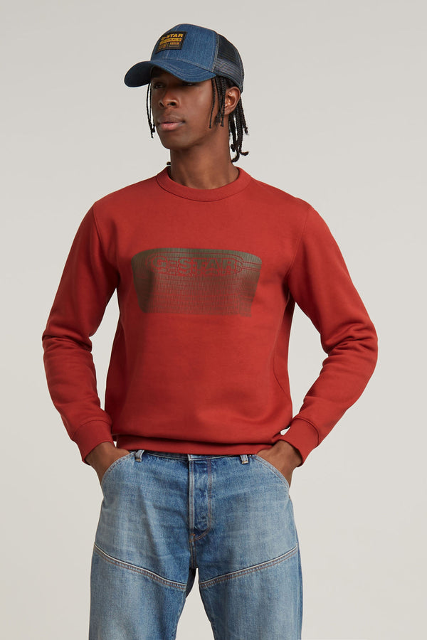 Sweat col O Rouge - G-Star RAW