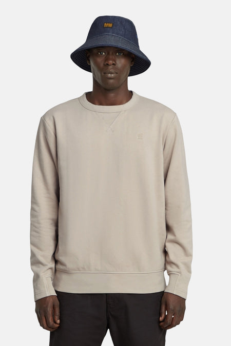 Sweat col O Beige - G-Star RAW