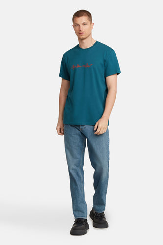 T-shirt à manches courtes - bleu