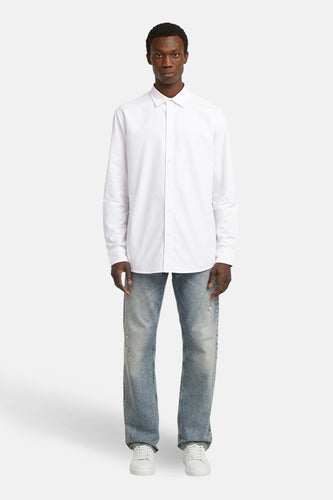 Chemise à manches longues - blanc