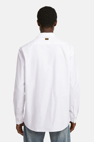 Chemise à manches longues - blanc