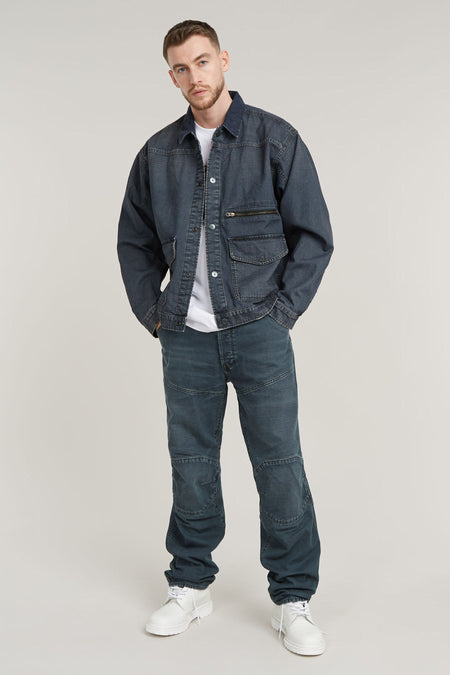 Veste en jean Dark blue denim - G-Star RAW