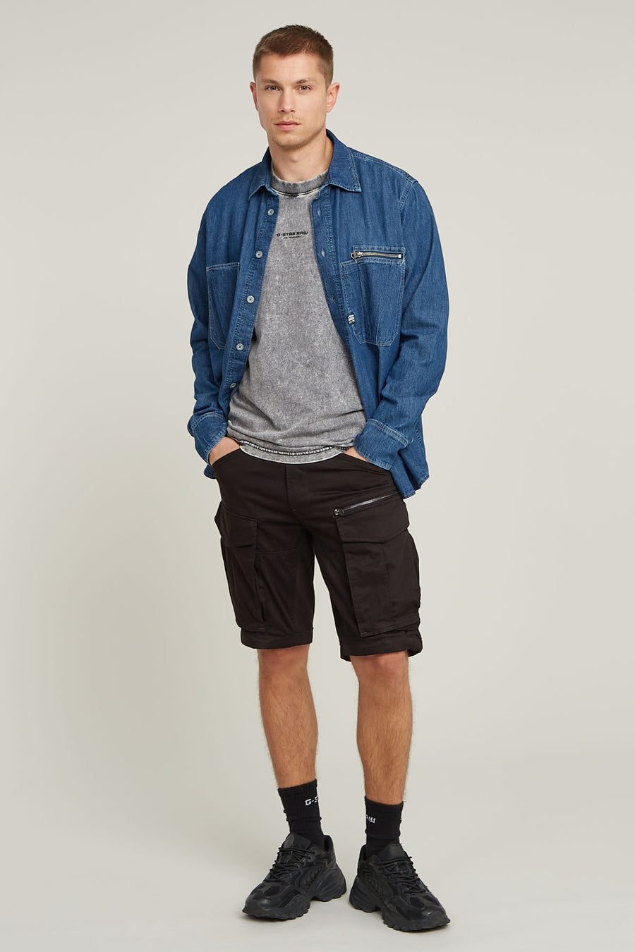 T-shirt à manches courtes - gris - G-Star RAW