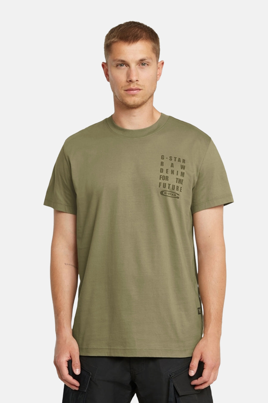 T-shirt à manches courtes - Kaki - G-Star RAW