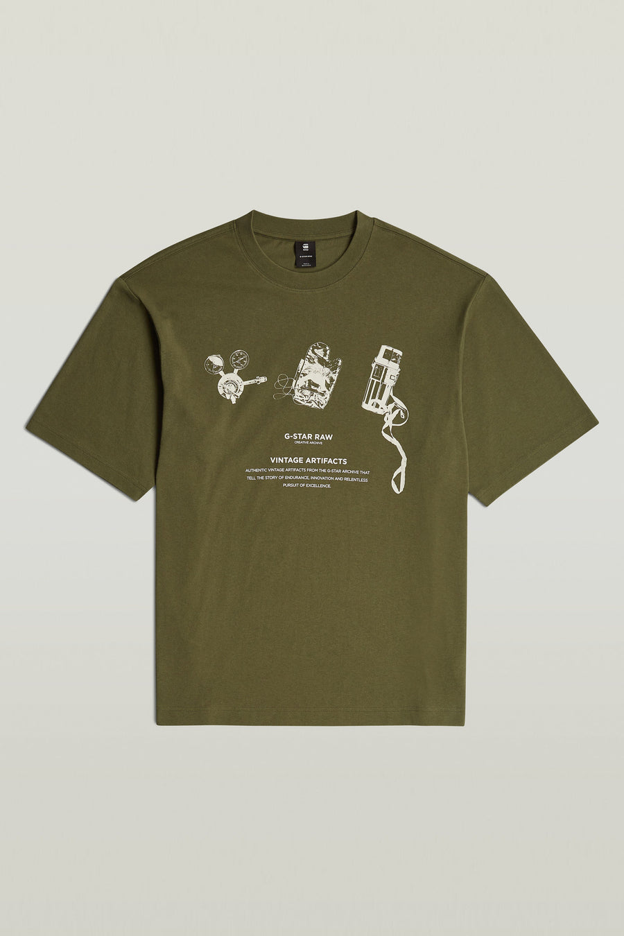 T-shirt à manches courtes - Kaki - G-Star RAW