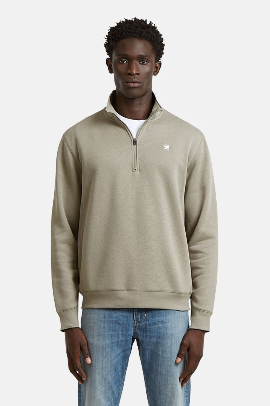 Sweat col O gris - G-Star RAW