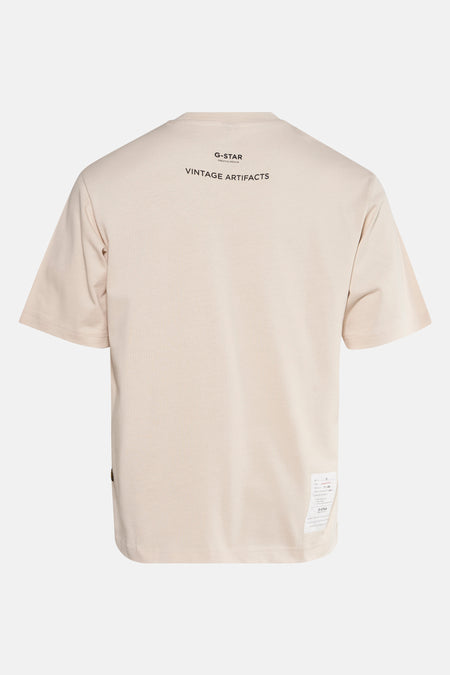 T-shirt (manches courtes) Écru - G-Star RAW