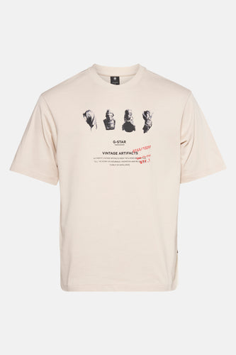 T-shirt à manches courtes - écru