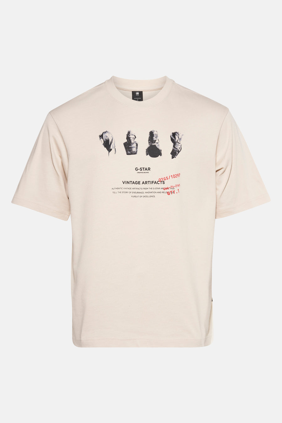 T-shirt à manches courtes - écru