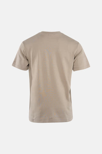 T-shirt gris à manches courtes de G-Star RAW, avec une couleur unie et un col rond classique.