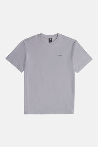T-shirt à manches courtes violet de G-Star RAW, avec un design uni et un logo discret sur la poitrine.