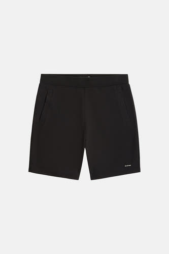 Zwarte short van G-Star RAW, met een subtiele wafeltextuur en steekzakken.