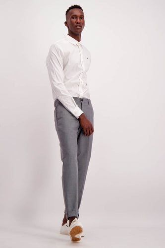 Chemise &agrave; manches longues - blanc - TOMMY JEANS