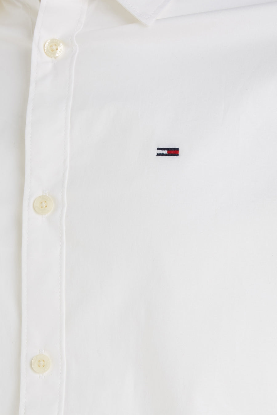 Chemise &agrave; manches longues - blanc - TOMMY JEANS