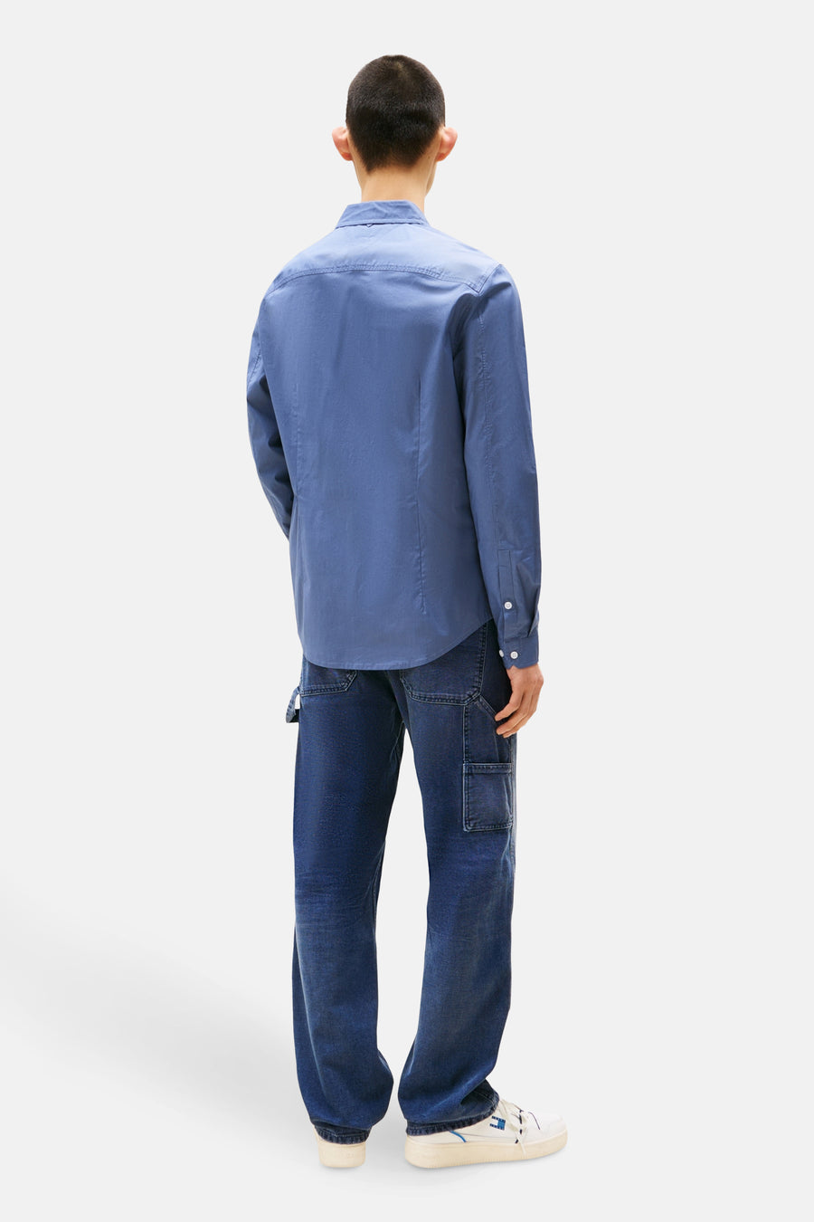 Chemise à manches longues - bleu - TOMMY JEANS