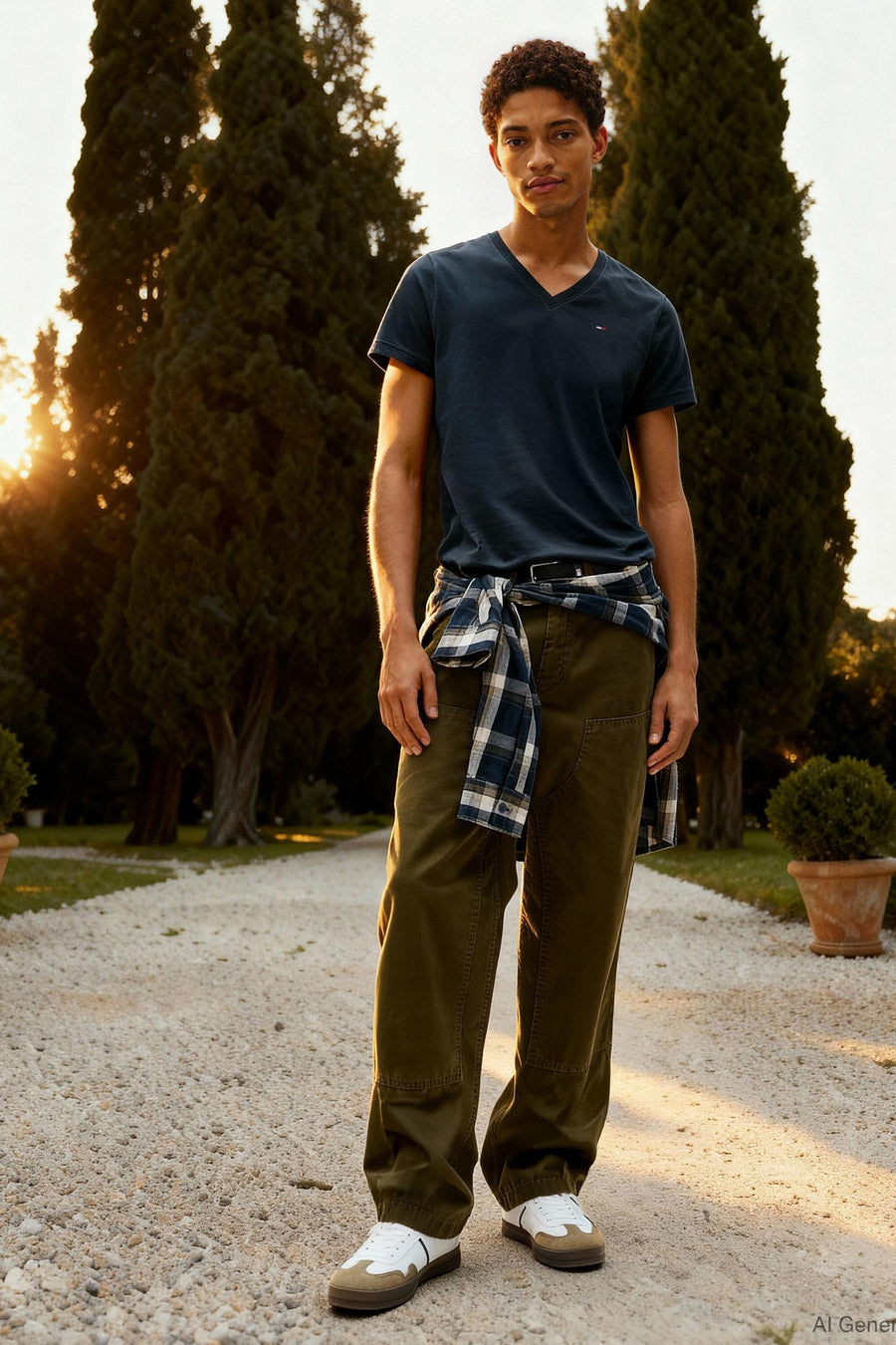 T-shirt - bleu