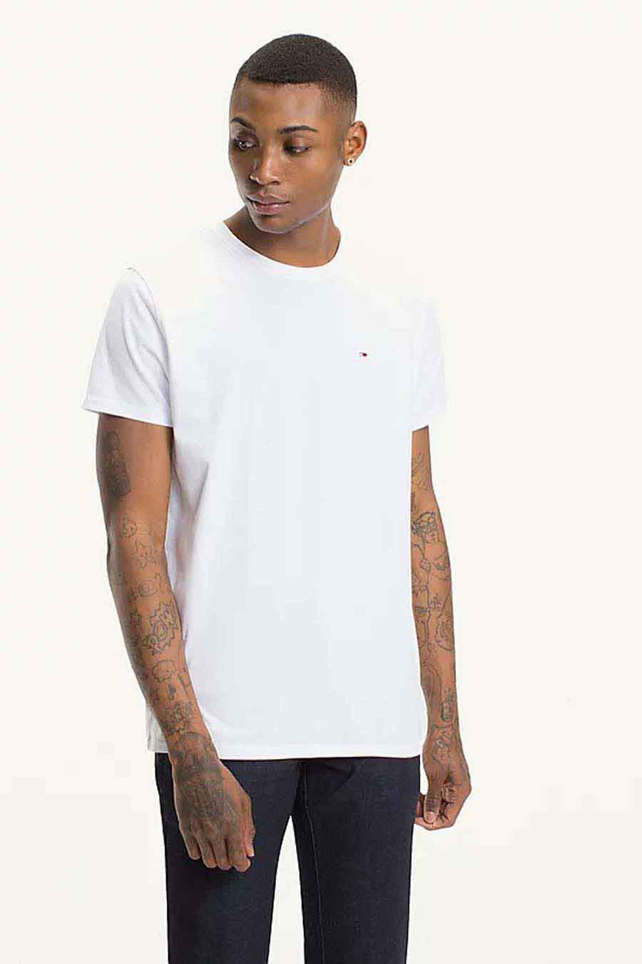T-shirt - blanc - TOMMY JEANS