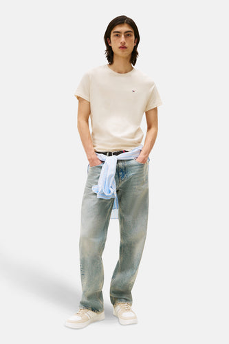 T-shirt à manches courtes - beige - TOMMY JEANS - 4