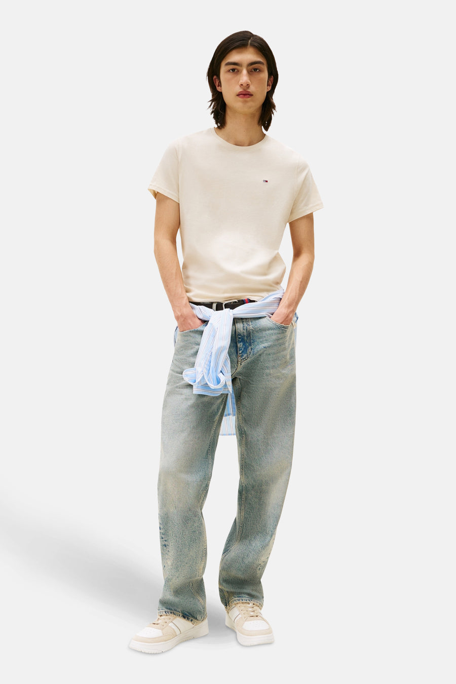 T-shirt à manches courtes - beige - TOMMY JEANS - 3