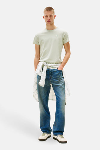 T-shirt à manches courtes - vert - TOMMY JEANS