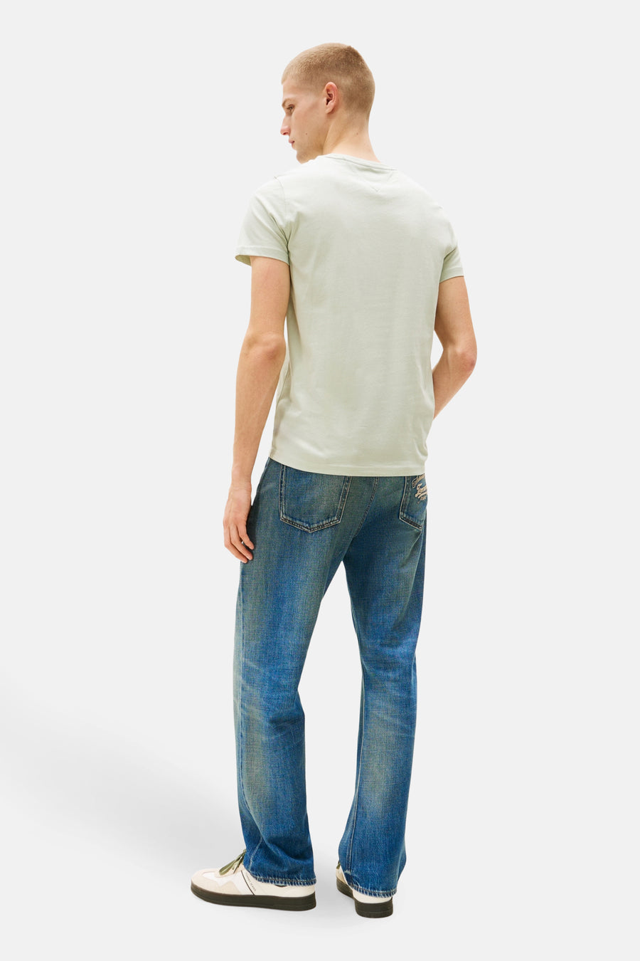 T-shirt à manches courtes - vert - TOMMY JEANS