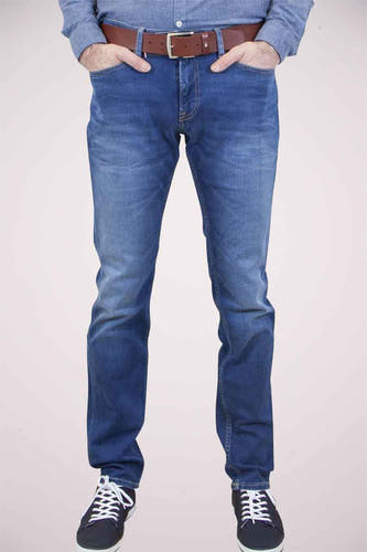 SCANTON - denim bleu moyen