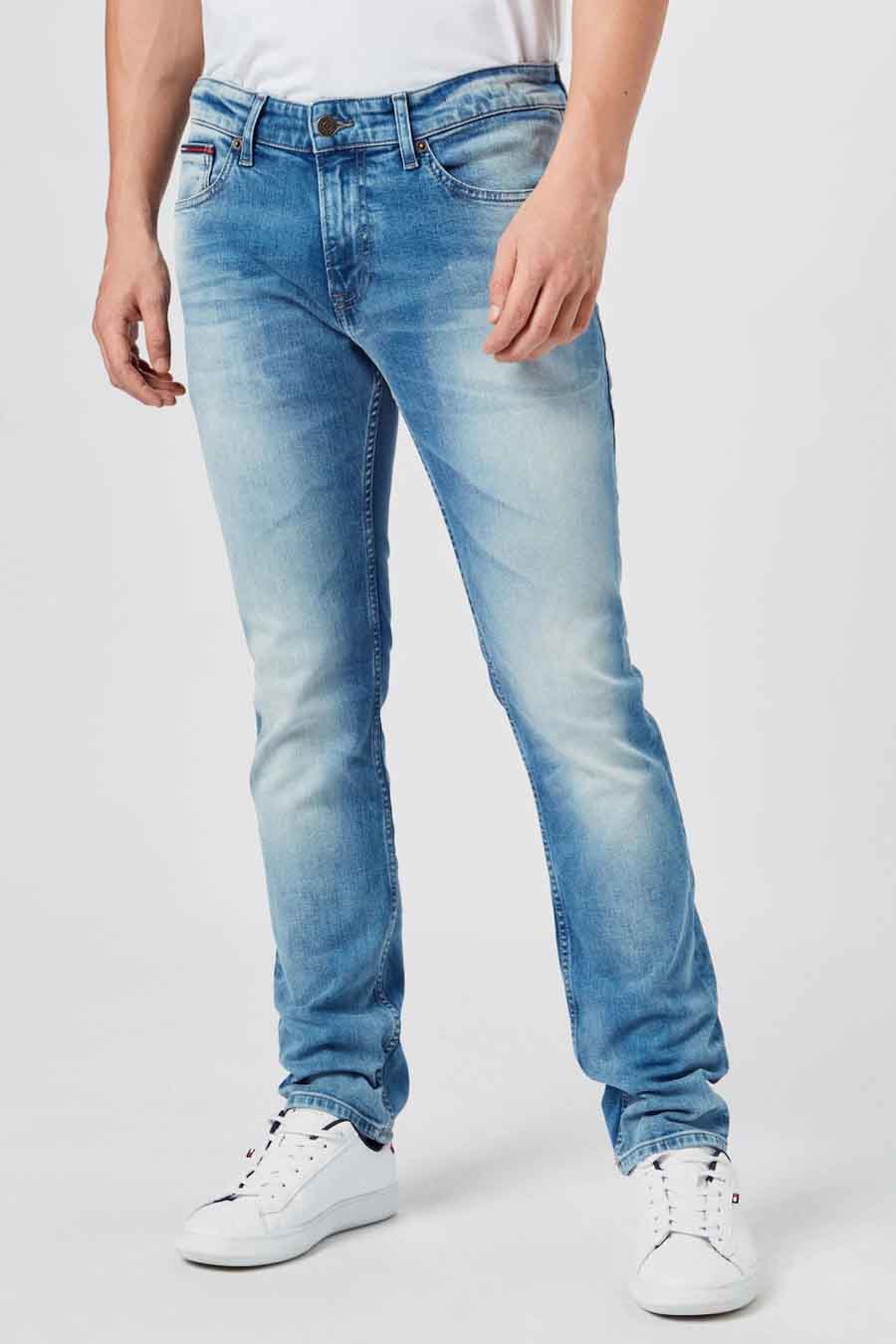 SCANTON - denim bleu clair