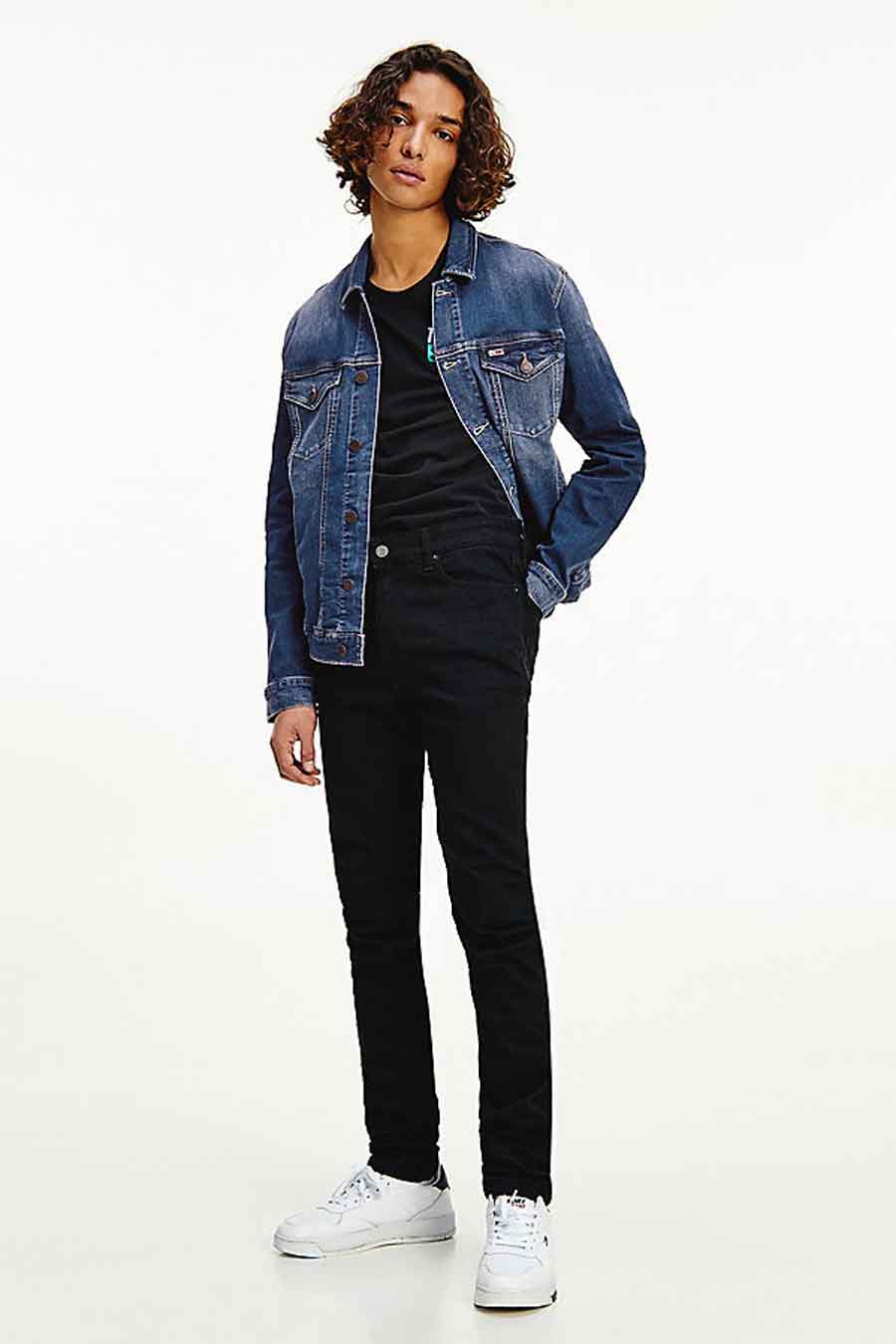 SIMON - denim noir