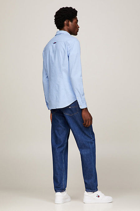 Chemise &agrave; manches longues - bleu