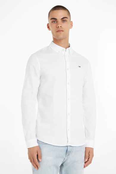 Chemise à manches longues - blanc