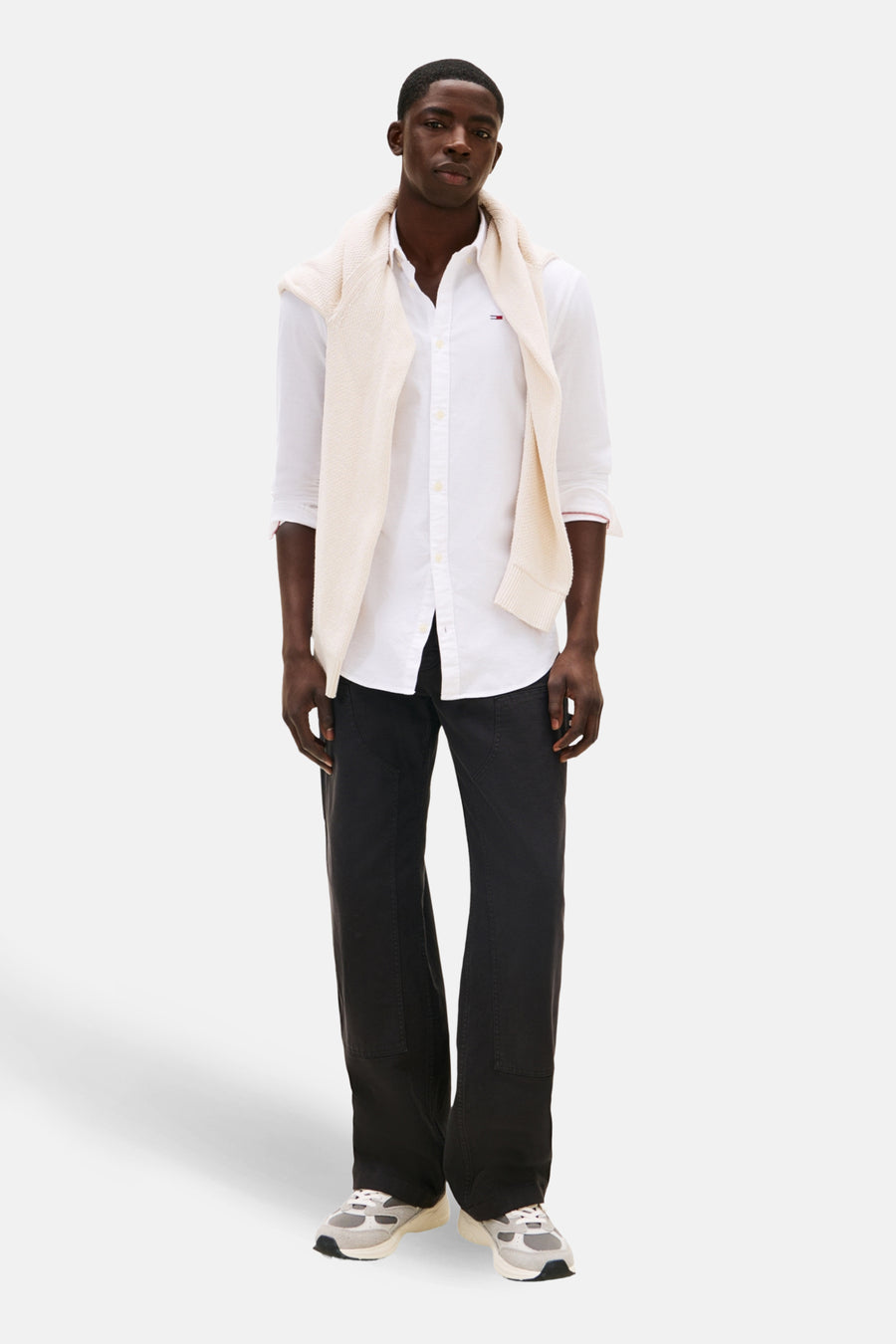 Chemise à manches longues - blanc - TOMMY JEANS - 2