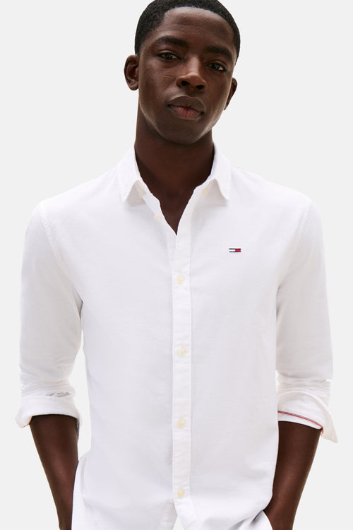 Chemise à manches longues - blanc