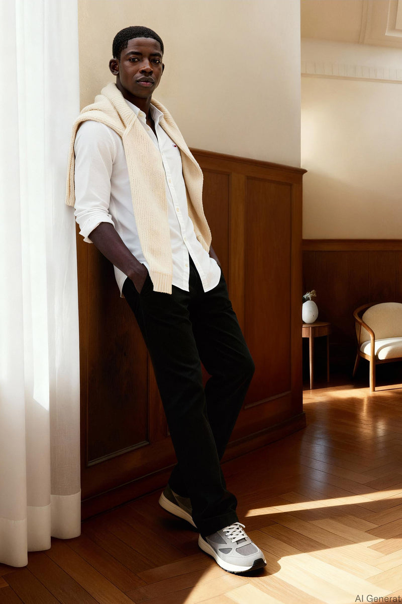 Chemise à manches longues - blanc