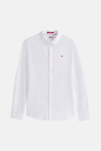 Chemise à manches longues - blanc - TOMMY JEANS - 10