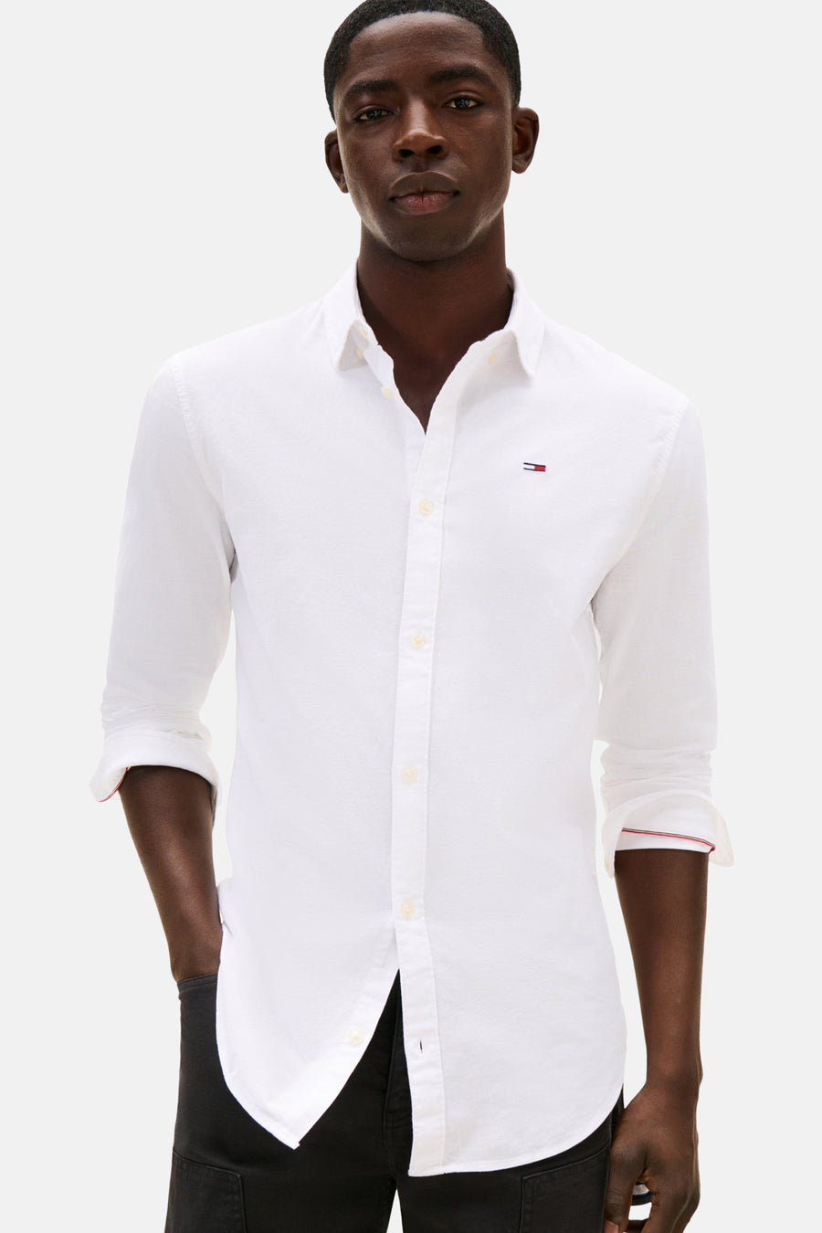 Chemise à manches longues - blanc - TOMMY JEANS - 9