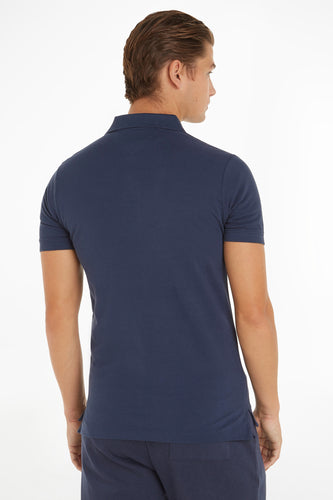 Polo - bleu - TOMMY JEANS - 7