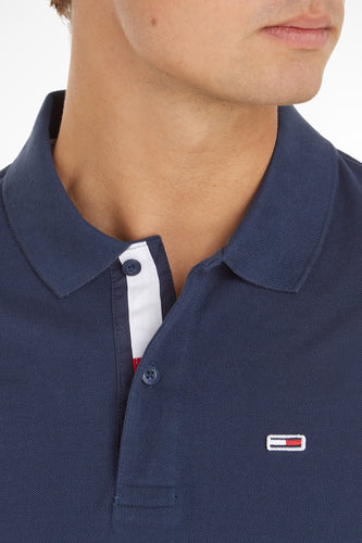 Polo - bleu - TOMMY JEANS - 7