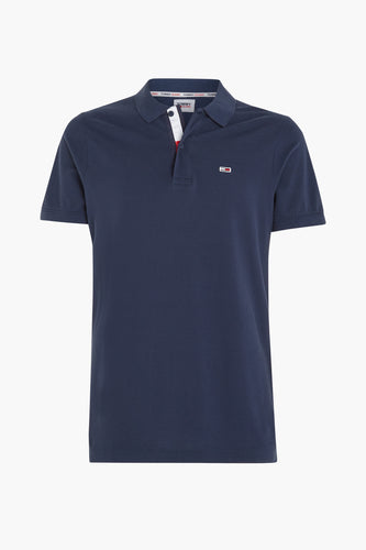 Polo - bleu - TOMMY JEANS - 7