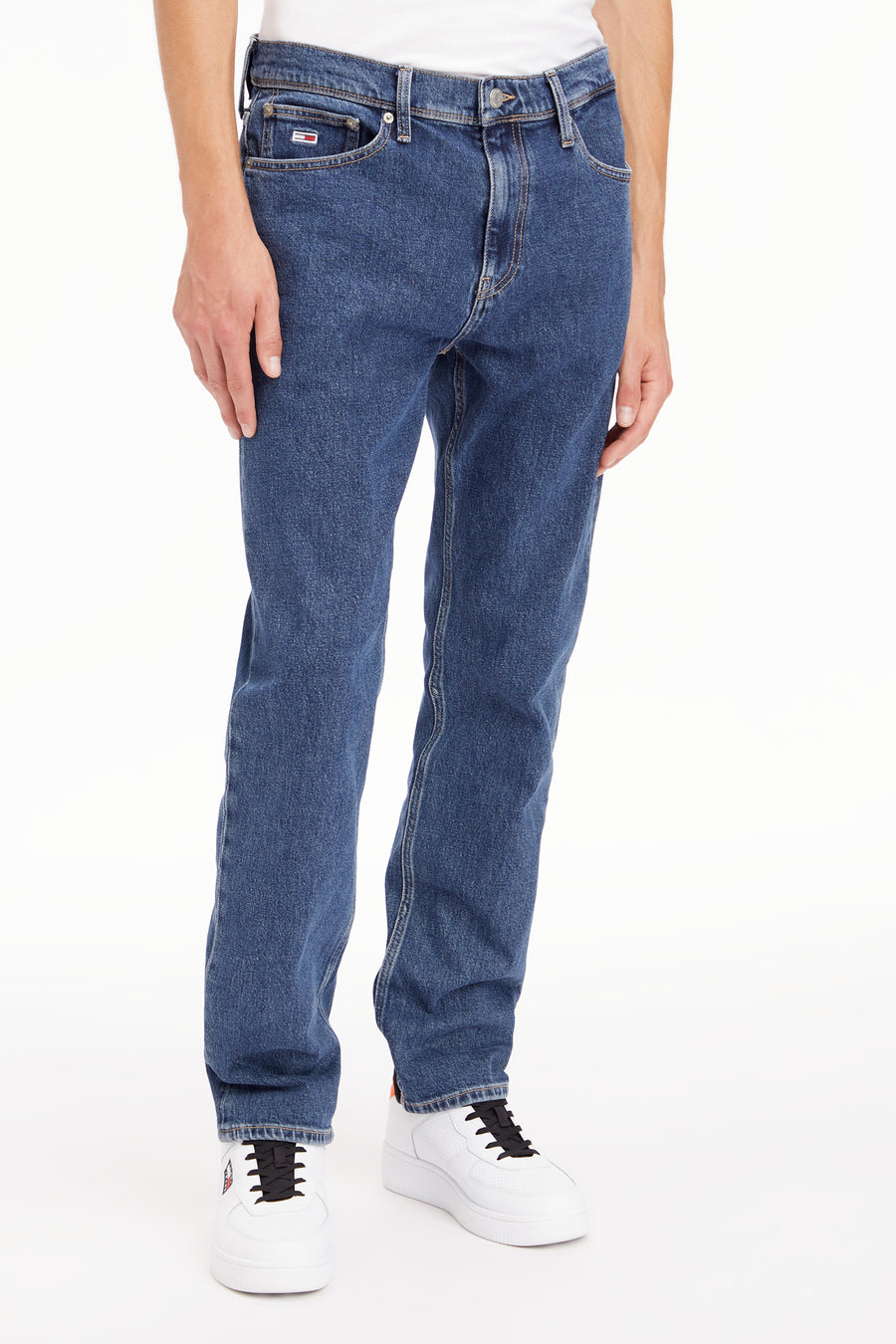 Jean droit - denim bleu moyen