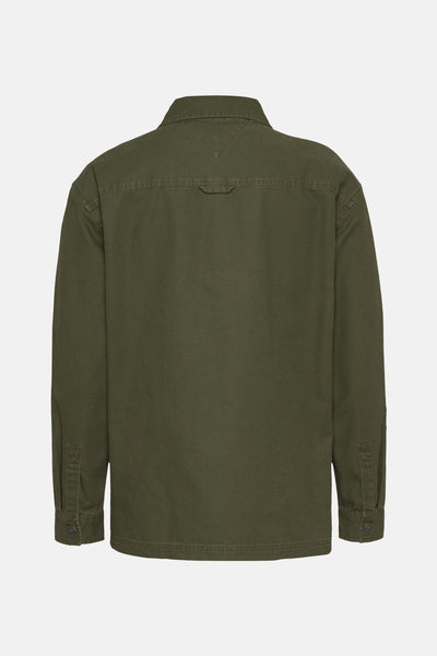 Chemise (manches longues) Vert - TOMMY JEANS